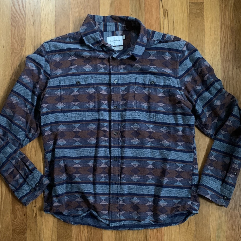 Goodfellow & Co Patterned “Blanket” Shirt